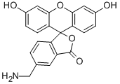 5-(AMINOMETHYL)FLUORESCEIN HYDROCHLORIDE Struktur