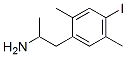 1-(2,5-dimethyl-4-iodophenyl)-2-aminopropane Struktur