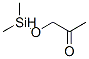 2-Propanone, 1-[(dimethylsilyl)oxy]- (9CI) Struktur