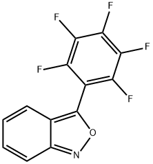 3-(PERFLUOROPHENYL)BENZO[C]ISOXAZOLE Struktur