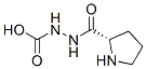 L-Proline, 2-carboxyhydrazide (9CI) Struktur