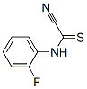 o-Fluorophenylthiocarbamoyl cyanide Struktur