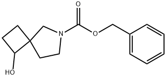 6-Cbz-1-hydroxy-6-aza-spiro[3.4]octane Struktur