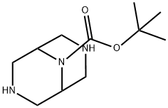 9-Boc-3,7,9-triazabicyclo[3.3.1]nonane Struktur