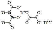 titanium oxalate (2:3)  Struktur