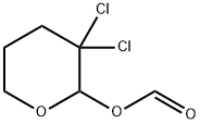 3,3-DICHLORO-2-FORMOXYTETRAHYDROPYRAN Struktur