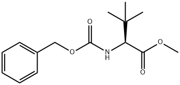 L-VALINE, 3-METHYL-N-[(PHENYLMETHOXY)CARBONYL]-, METHYL ESTER Struktur