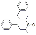 Methyl(3-phenylpropyl) sulfoxide Struktur