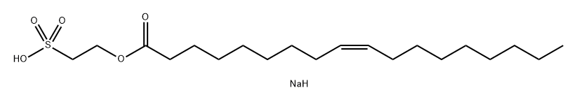 sodium 2-sulphonatoethyl oleate Struktur