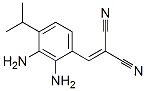 Malononitrile,  (2,3-diamino-4-isopropylbenzylidene)-  (8CI) Struktur