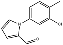 1-(3-CHLORO-4-METHYLPHENYL)-1H-PYRROLE-2-CARBALDEHYDE Struktur