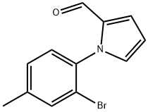 1-(2-BROMO-4-METHYLPHENYL)-1H-PYRROLE-2-CARBALDEHYDE Struktur