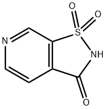 Isothiazolo[5,4-c]pyridin-3(2H)-one, 1,1-dioxide Structure