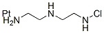 chlorodiethylenetriamine platinum Struktur