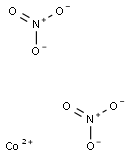 nitric acid, cobalt salt Struktur