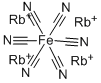 RUBIDIUM FERROCYANIDE Struktur