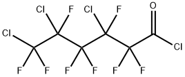 3,5,6-TRICHLOROOCTAFLUOROHEXANOYL CHLORIDE Struktur