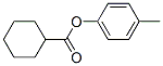 4-methylphenyl cyclohexanecarboxylate Struktur