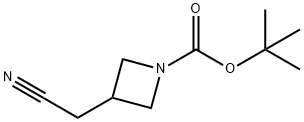 1-Boc-3-(cyanomethyl)azetidine Struktur