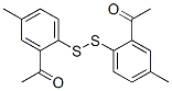 Acetyl(p-methylphenyl) persulfide Struktur