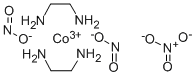 TRANS-DINITROBIS(ETHYLENEDIAMINE)COBALT& Struktur