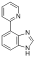 1H-Benzimidazole,4-(2-pyridinyl)-(9CI) Struktur