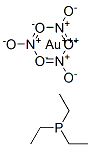 triethylphosphine gold nitrate Struktur