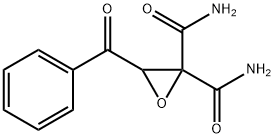 1,1-DICARBAMOYL-1,2-EPOXY-3-PHENYLPROPAN-3-ONE Struktur