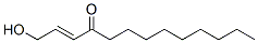 1-Hydroxy-2-tridecen-4-one Struktur