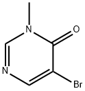 5-溴-3-甲基-4-嘧啶酮, 14248-02-3, 結構式