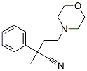 2-Methyl-2-phenyl-4-morpholinobutanenitrile Struktur