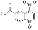 6-CARBOXY-4-NITROQUINOLINE1-OXIDE Struktur