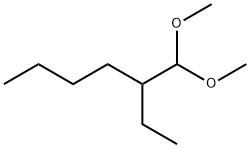 2-ETHYLHEXANAL DIMETHYL ACETAL Struktur