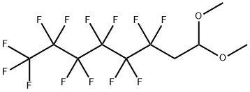 2-(PERFLUORO-N-HEXYL)ACETALDEHYDE DIMETHYL ACETAL Struktur