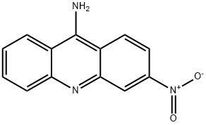 3-Nitroacridin-9-amine Struktur