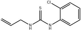 1-(2-Chlorophenyl)-3-allylthiourea Struktur