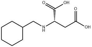 N-(CYCLOHEXANEMETHYL) ASPARTIC ACID Struktur