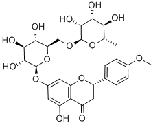 (S)-7-[[6-O-(6-Desoxy-α-L-mannopyranosyl)-β-D-glucopyranosyl]oxy]-2,3-dihydro-5-hydroxy-2-(4-methoxyphenyl)-4H-benzopyran-4-on