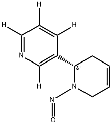 (S)-N-Nitroso Anatabine-d4 Struktur