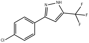 3-(4-CHLOROPHENYL)-5-(TRIFLUOROMETHYL)-1H-PYRAZOLE Struktur