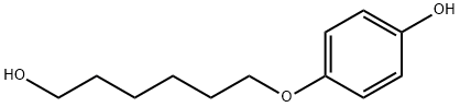 4-(6-Hydroxyhexyloxy)phenol Struktur