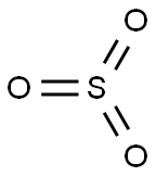 sulfur trioxide Struktur