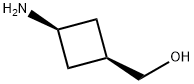 Cyclobutanemethanol,3-amino-,cis-(9CI) Struktur