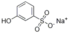 Benzenesulfonic acid, 3-hydroxy-, MonosodiuM salt Struktur