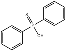 Diphenylhydroxyphosphoranethione Struktur