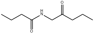 Butanamide,  N-(2-oxopentyl)- Struktur