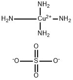 TETRAAMMINECOPPER (II) SULFATE HYDRATE Struktur