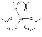 LANTHANUM ACETYLACETONATE Struktur