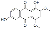 1,6-dihydroxy-2,4-dimethoxyanthraquinone Struktur