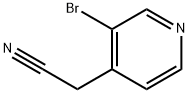 2-(3-bromopyridin-4-yl)acetonitrile Struktur